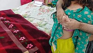 इंडियन नौकरानी की गुप्त फंतासी आखिरकार भाप भरी हकीकत बनी