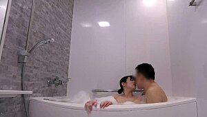 젠장, 아름다운 피부 큰 F컵 가슴으로 섹스 너무 좋아