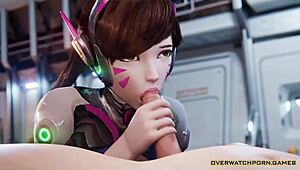 这合集包含各种《守望先锋》主题3D游戏，角色大奶大屁股场景