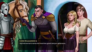 沃尔18 - 她在他手上狂喷后，从巨大8英寸鸡巴射出大量精液！