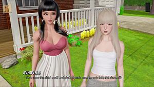 Ripples 40，呃，就是那个3D色情游戏，大鸡巴撕裂衣服射在奶子上