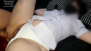 Thai college amateur gets a risky creampie in homemade action tonight.