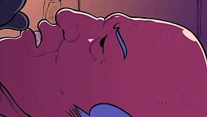 Vampira ดูดอย่างหื่นในเรื่องราวอนิเมะมืดมน