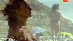 Ich liebe es, nackt mit Marisela Santibañez am Nudistenstrand zu sein.