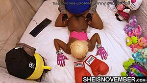 ebony slut muda 18+ selingkuh dengan bbc matang