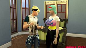 Boruto recebe Bulma com foda dura de cosplay anime, ela implora por mais dentro! 😈💦