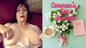 Sesión de lamida de coño en primer plano de la abuela Carmen lleva a un orgasmo salvaje