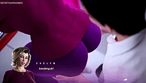 Apocalust 22 - Stuck Step Mom Screwed! Her Big Tits Jiggle in Garage Anal.