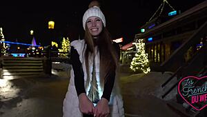 Jag känner min libido svämma över i sexiga underkläder medan den finska brunettamatören blir kåt