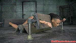 एबोनी सेक्सस्लेव, तुम्हारी प्यूसी टॉयड जबकि गैंड हुक टाइट - और के लिए रेडी?