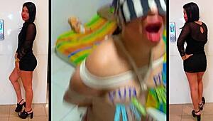 Aku Gak Bisa Berhenti Merasa Dipermalukan, Samanta Diikat dan Dipaksa Nyepong di Kamar