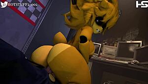 fnaf合集，想看狂野卡通动作吗？