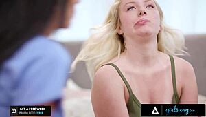 의사 선생님, 거유 간호사 레이건 폭스처럼 내 거 체크해 줄래요?