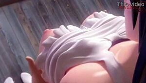 3D动画卡通今晚暗示狂野Hentai秘密