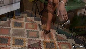 Sorte transer topper torsdag med Innocence, se hendes solo cum-show! Så hot!