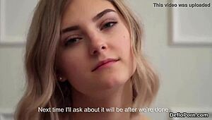 يا إلهي، فتاة بريئة توسع كسها وهي تفقد عذريتها