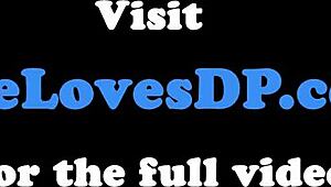 빅티트 베이비가 하이힐 신고 두 배고픈 놈들한테 더블 펜etration 당해