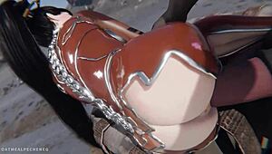 我停不下来看 Eve 从《星刃》被大屌猛操！