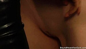 I Can't Stop as Busty Lesbian Mistress Orgasms Watching Slave's Tits