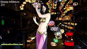 رقص بطن مثير في إسطنبول مع ألكسندريا وو