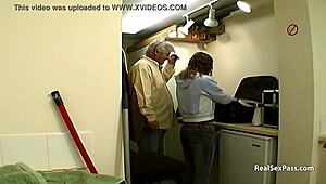 her first time in heels and stockings for british amateur casting