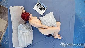 哇，看Yanks小妖精Hedera Helix疯狂自摸！😍