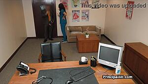 أومج ممرضة ربة منزل تركب ذلك الزب السمين في المكتب غير واقعي 😍