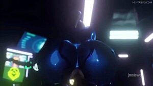 Masuk ke aksi hentai anime 3D liar!