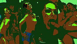 Bara hänger med Tera Knightly i en episk trekantscen