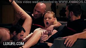 Orgy and Anal Action with Stunning Babes