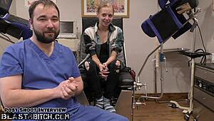 יו, תהיה דוקטור-טמפה ותפוצץ את אבה סיירן בזרע על BlastABitch.com