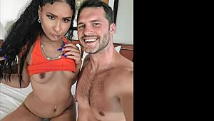 एबोनी हॉटी ने पहली वाइल्ड डेट पर अपनी टाइट गांड ऑफर की