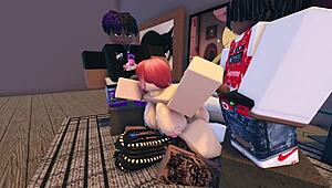 哟，Makima在Roblox上被黑化和硬群交，你见过这个吗？