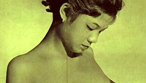 ¿Quieres sumergirte en el encanto vintage asiático peludo?