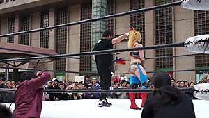 2013 NTW-Kampf: Douyu vs Apple Miyuki in Osaka Wrestling