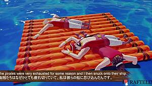 One Piece 3D Parodi Nami tager på brutal gangbang