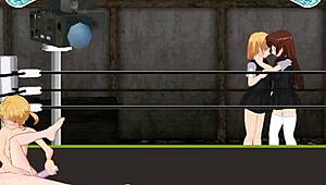 哟，看公主Nina对战Karin在擂台上！