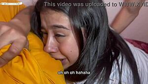 Har røff sex med min stesøster i hjemmelaget video