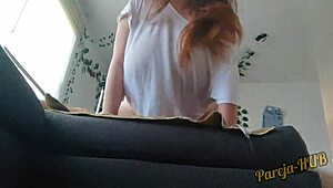 Hardcore jebanje! Tolčenje moje punče bujne najboljše prijateljice z ogromnimi joškami!