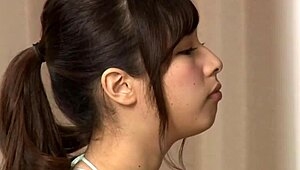 이봐, 큰 가슴 아시아 입으로 액션 풀 버전 좀 봐! 😜