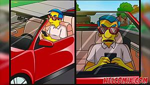 Appi naisten panemiseen woman hunter simptoons -sarjakuvilla