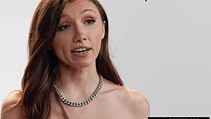 Petite Brunette Maya Woulfe Explores Orgasm in Solo Scene