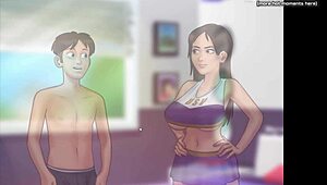 Adik Tiri Seksi Dientot Di Bawah Air Dan Dihamili Di Adegan Hentai Panas