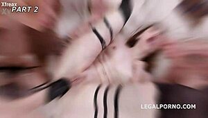 Monika Wild บุกสเปนด้วย DAP และกำปั้นตูดสุดโหด ดารารัสเซียกินฉี่ในจินตนาการน้ำแตก