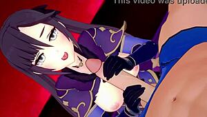 莫娜在原神新玩法中渴望酒店激烈性爱