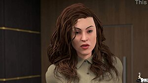 Krivá žena podvádza manžela pre povýšenie v divokej trojke