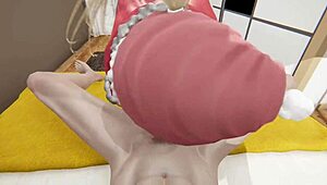 이복 자매의 새해 선물, 야한 3D 헨타이 무삭제