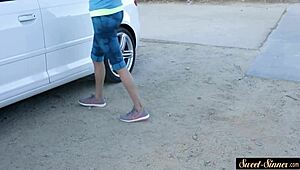 Glamorous MILF Rides Hard Cock and Takes Hot Cumshot on Face