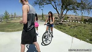 वीना स्काई ने लंबे, हार्ड लंड पर राइड करने का मौका पकड़ लिया