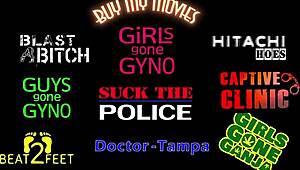 Ария Никъл вързана и чукана на маса за преглед от доктор Тампа след часове в кинки стая